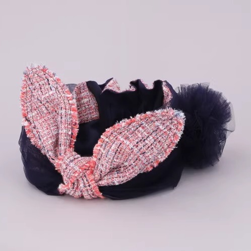 CA4LACAM12004甜美粗花呢发带