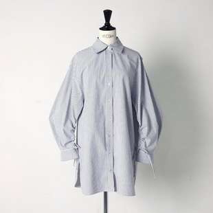 103 GPCF Stripe Robe 衬衣宽松 国现Ayako 条纹衬衫 gypsohila