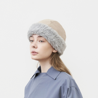 matureha毛绒渔夫帽休闲