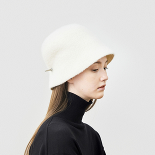 MRW CAS23 羊毛羊绒渔夫帽 mature 秋冬休闲个性 盆帽 58cm