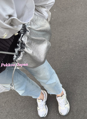 ins博主田中彩子同款 Ayako 褶皱 手拿包/斜跨包/抽带包