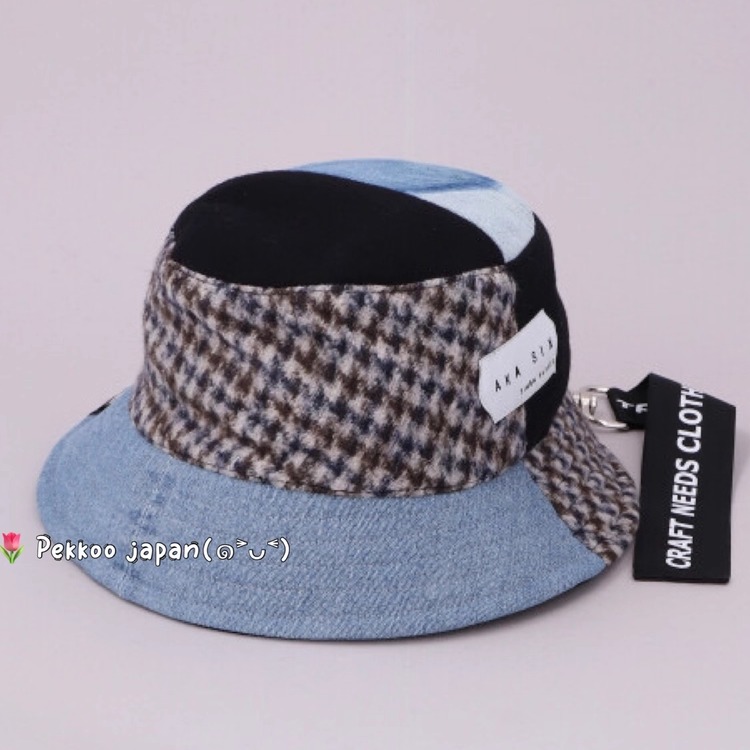 59CM CA4LA AKA SIX BOND HAT MOR00129 拼布饰面拼接款 渔夫帽