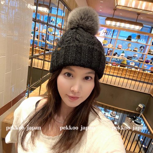 56~60cm CA4LA SHK01268 EX WINTER 6 基础款百搭 麻花针织帽