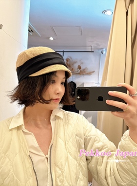 9折国现 Mature ha MJT-036 小帽檐鸭舌帽报童帽 2条丝带 日本制