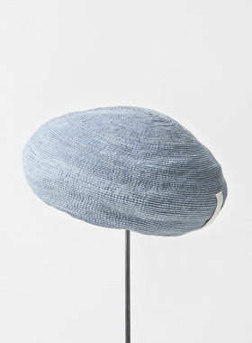 56-59.5cm mature ha MAS24-51 春夏 亚麻编织牛仔贝雷帽