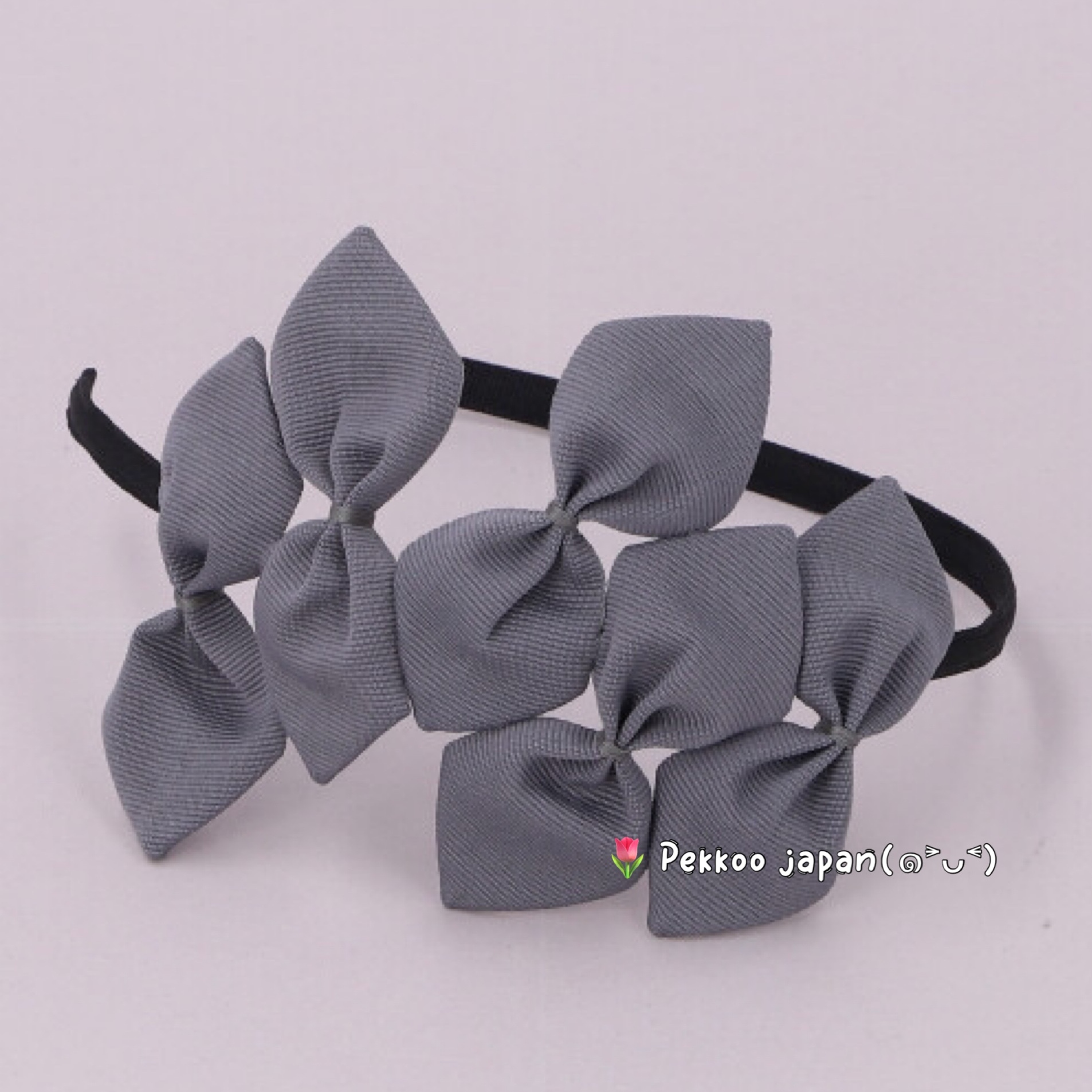 CA4LA GROSGRAIN LOU LOU HEADBAND JEO00586 折叠蝴蝶结发箍发带