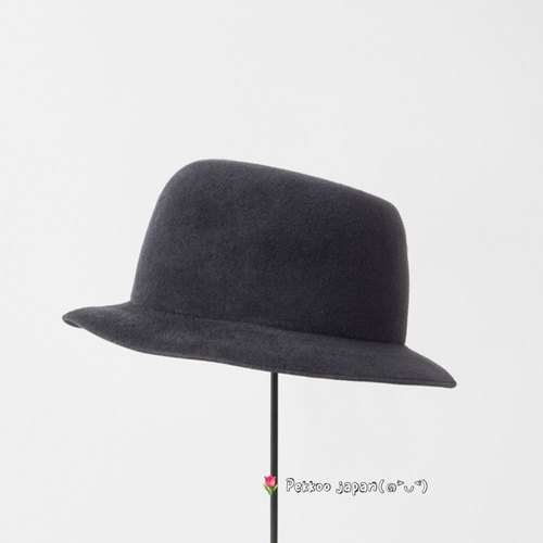 mature ha MFEL-1302 rabbit fur felt hat 质感优雅 毛毡帽 礼帽