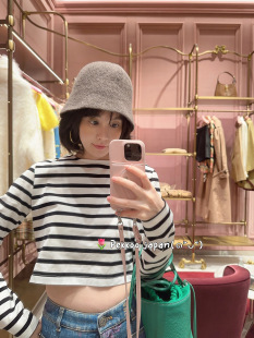 MKF 保暖羊毛羊绒小帽檐渔夫帽自闭帽 2203 Mature