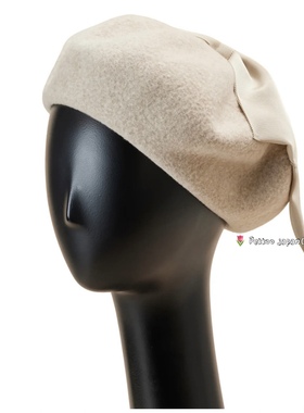 Athena New York Kimberly Beret 甜美蝴蝶结画家帽 秋冬贝雷帽