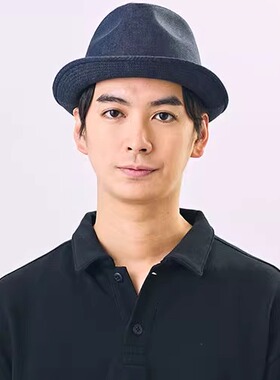 59cm CA4LA DOU02026 COMMON DENIM 5 英伦风 时尚优雅 中折礼帽