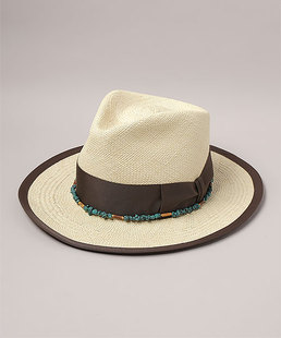 出游 58.5cm JAMIE CAM80030 天然草编织防晒遮阳草帽 CA4LA