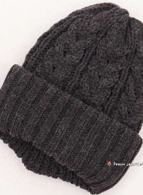 56-61cm CA4LA ZKN02632 ANTON5 百搭纯色 羊毛混纺 保暖针织帽