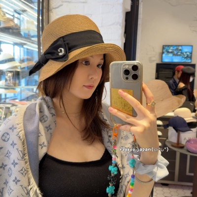 CA4LAKTZ02611蝴蝶结遮阳帽