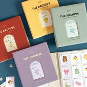 韩国进口2寸照片相册证件照相册本收纳册纪念册儿童记录册集邮册