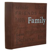 美国进口6寸小孩相册本插页式 家庭混合复古风简约创意六寸纪念册