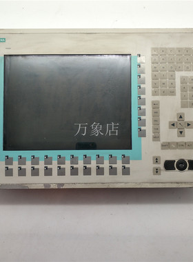 西门子原装拆机6AV8100-0BC00-0AA1触摸操作屏人机界面SCD-1297-K