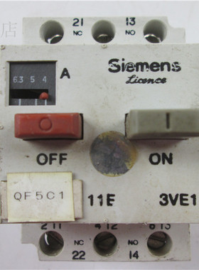 3VE1015-2KUOO 低压断路器 4-6.3A 北京机床电器 3VE1015-2KU00