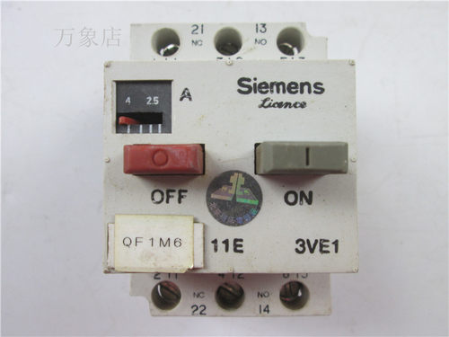3VE1015-2JUOO 低压断路器 2.5-4A 北京机床电器厂 3VE1015-2JU00