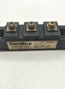 拆机现货整流模块SANREX DD60KB160S实物拍摄