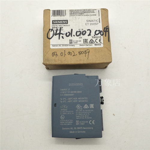 全新 6ES7131-6BH00-0BA0 数字输入模块 6ES7 131-6BHOO-OBAO