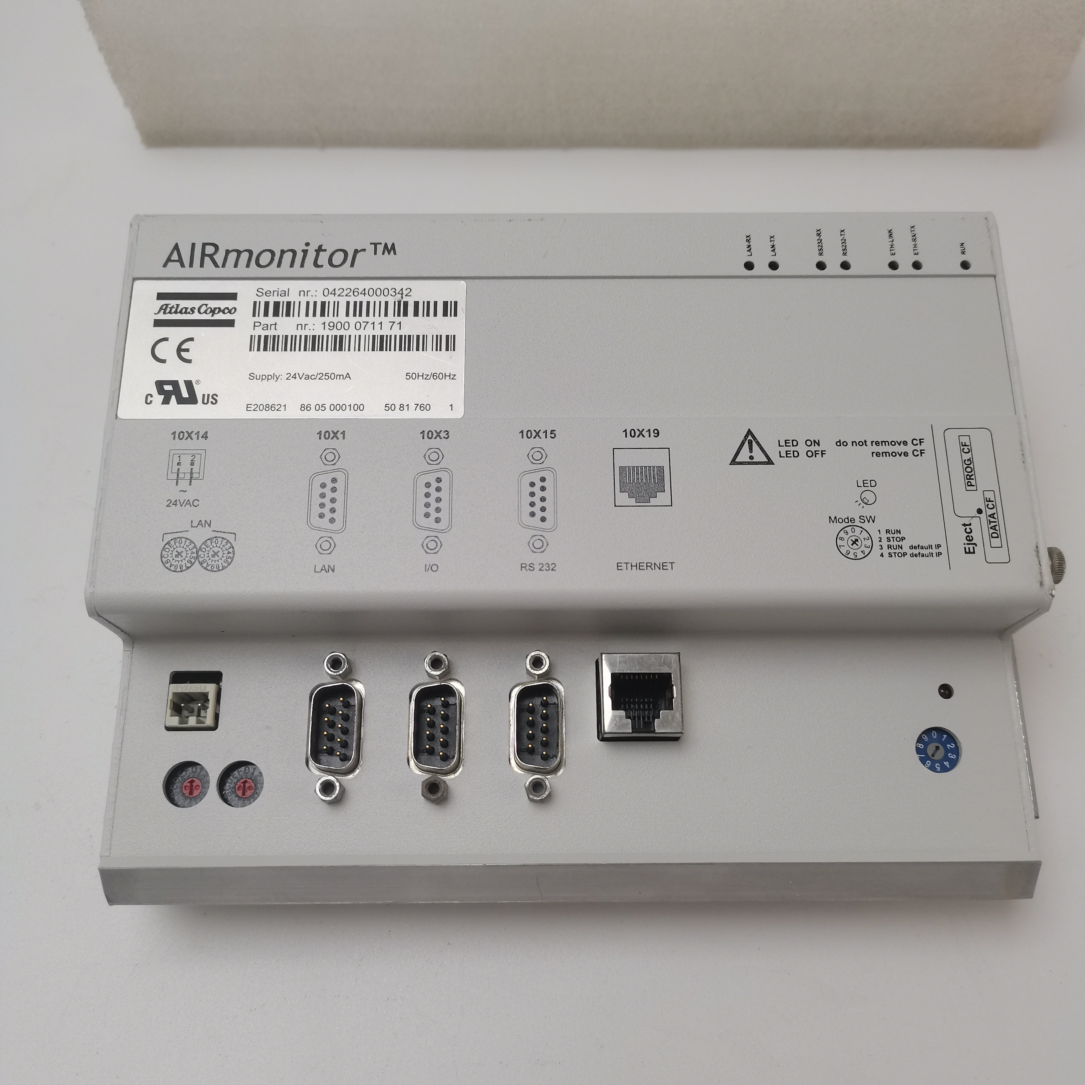 atlas copco现货 1900071171 螺杆式空压机通讯模块 airmonitor