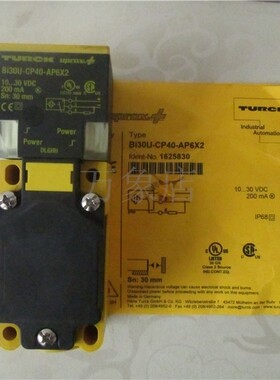 德国 TURCK 接近开关传感器 Bi30U-CP40-AP6X2 实拍