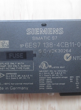 ET200S  6ES7 138-4CB11-0AB0 模块138-4CB10-0AB0成色新