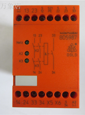 DOLD BD5987 安全继电器 BD5987.03/001  24V 实物拍摄拆机功能好