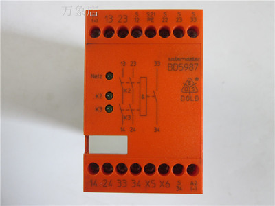 DOLD BD5987 安全继电器 BD5987.03/001  24V 实物拍摄拆机功能好