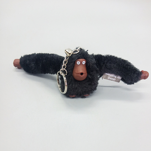 丑萌黑猩猩kipling猴子挂件毛绒玩偶公仔猴子包包挂 凯普林大猩猩