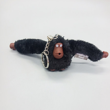 丑萌黑猩猩kipling猴子挂件毛绒玩偶公仔猴子包包挂 凯普林大猩猩