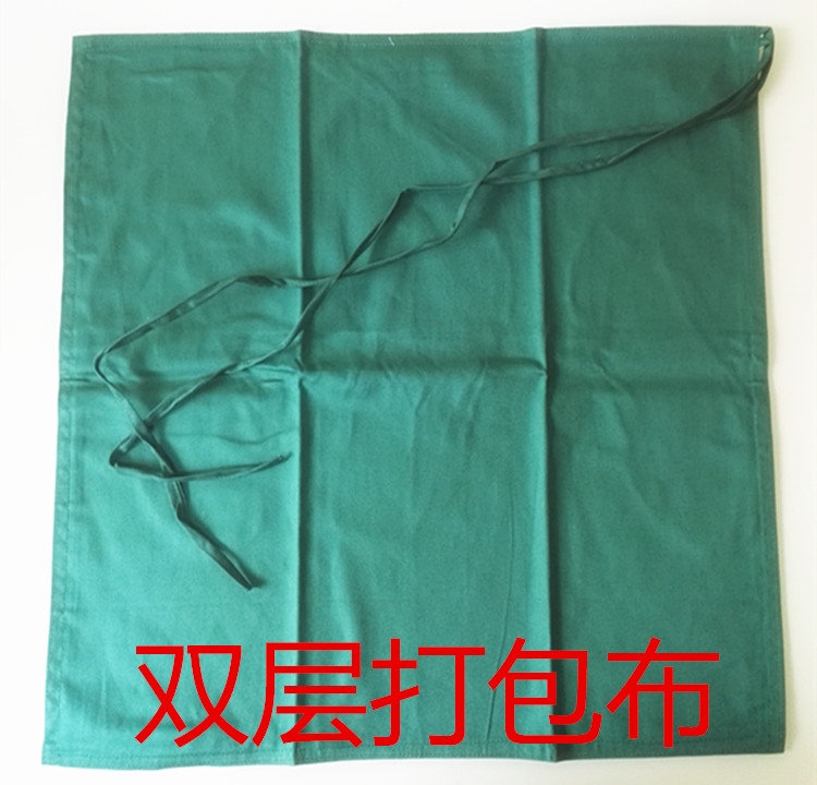 棉质手术包布洞巾器械消毒包布孔巾手术室大单中单白色棉质