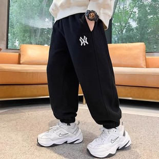 中大儿童春装 长裤 男孩运动裤 子春秋款 春款 2024新款 卫裤 男童裤 春季