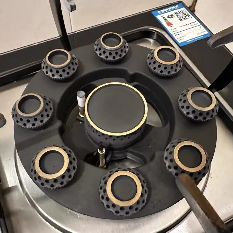 燃气灶配件适用志高雅思乐燃气灶火盖分火器40-16型专用猛火火盖