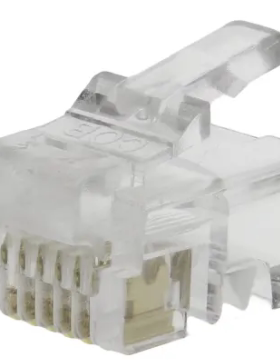 MHRJ126P6CR 公插RJ12 连接器, 电缆安装型, 6P6C路