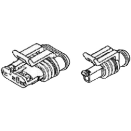 282105-1  汽车连接器 3P TAB SUPERSEAL