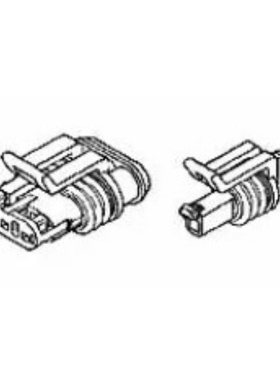 282104-1 汽车连接器 AMP SUPERSEAL 1.5 SE