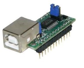 UM232R 界面开发工具 USB to Serial UART Dev Mod for FT232R