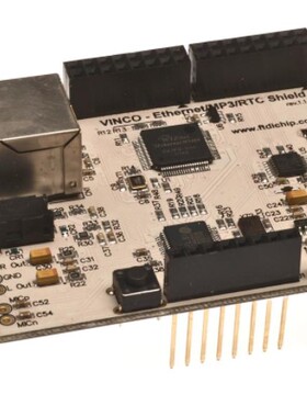 VSHLD-EMR 以太网开发工具 VINCO ETHERNET MP3 RTC SHIELD