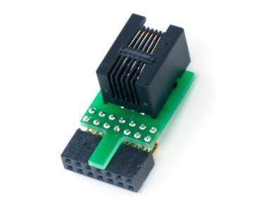 SPY-BI-TAG: MSP430 SPY-BI-WIRE to TC2030-MCP Adapter Board