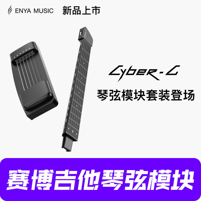 恩雅赛博吉他琴弦模块+琴柄图片
