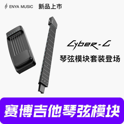 恩雅赛博吉他琴弦模块+琴柄