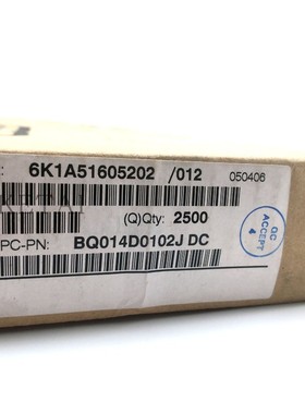 BQ014D0102JDC  TPC薄膜电容 0.001uf 1nJ 102J 63V1nf  1n0J 5MM