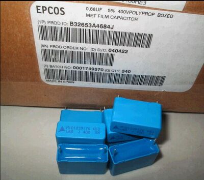 B32653A4684J 薄膜电容器 0.68uF 400volts 5%EPCOS 原装进口现货
