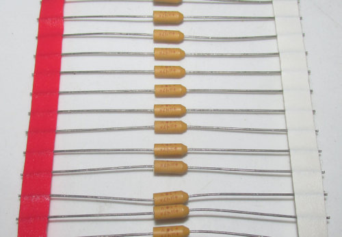 美国 TARR474K050 50V0.47uf 173D474X9050VTCTI 轴向钽电容