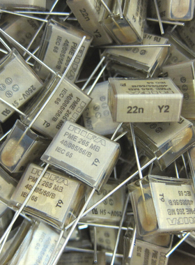 PME265MB522MR30  250V 22nf  15.2mm Y2 薄膜电容 KEMET / RIFA