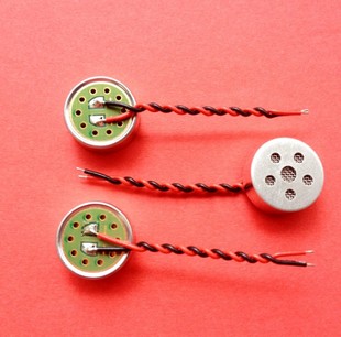 1465-3咪头驻极体传声器14MM单指向麦克风K歌宝主播话筒MIC 抗噪