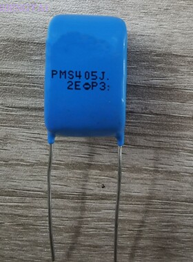 全新日本TAITSU PMS405J 2E 250V 4uF 15MM 进口CBB蓝色薄膜电容