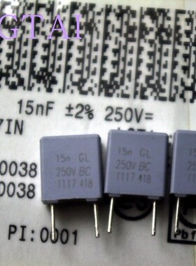 BFC241890038 VISHAY BC 0.015uf 250v15nf 153 MKP418薄膜电容