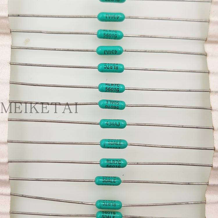 RLR7C 5.6K  5K6 DALE VISHAY  1/4W 0.25W 进口金属膜电阻 5601G